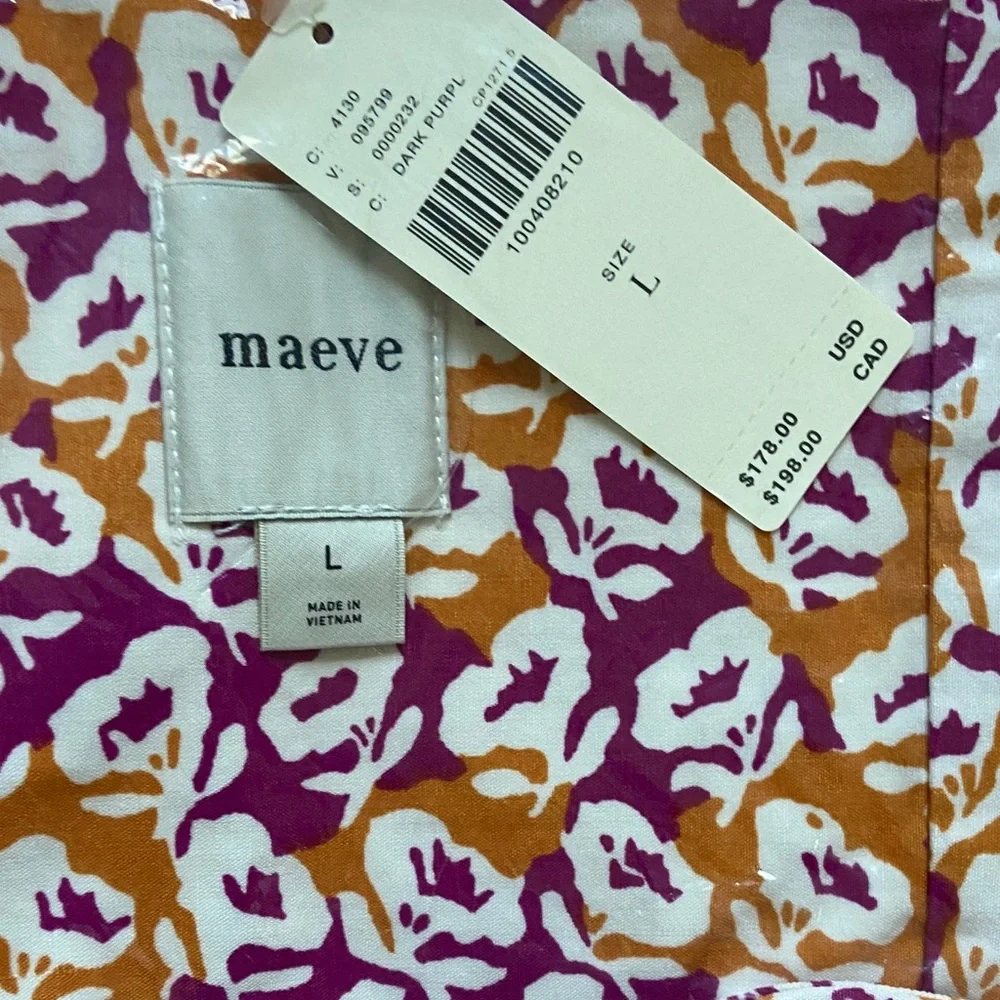 NWT Anthropologie The Cecily Fit & Flare Sweetheart Dress by Maeve - Picture 3 of 3